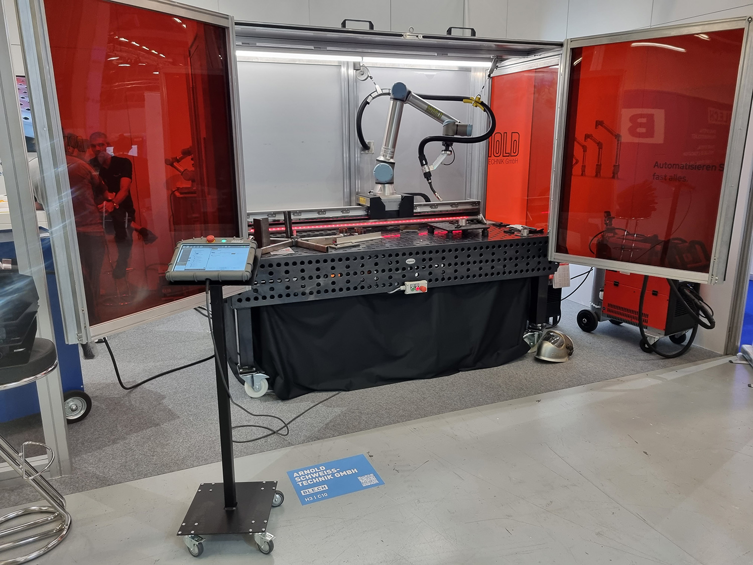 Democobotsystem bei uns in Seedorf